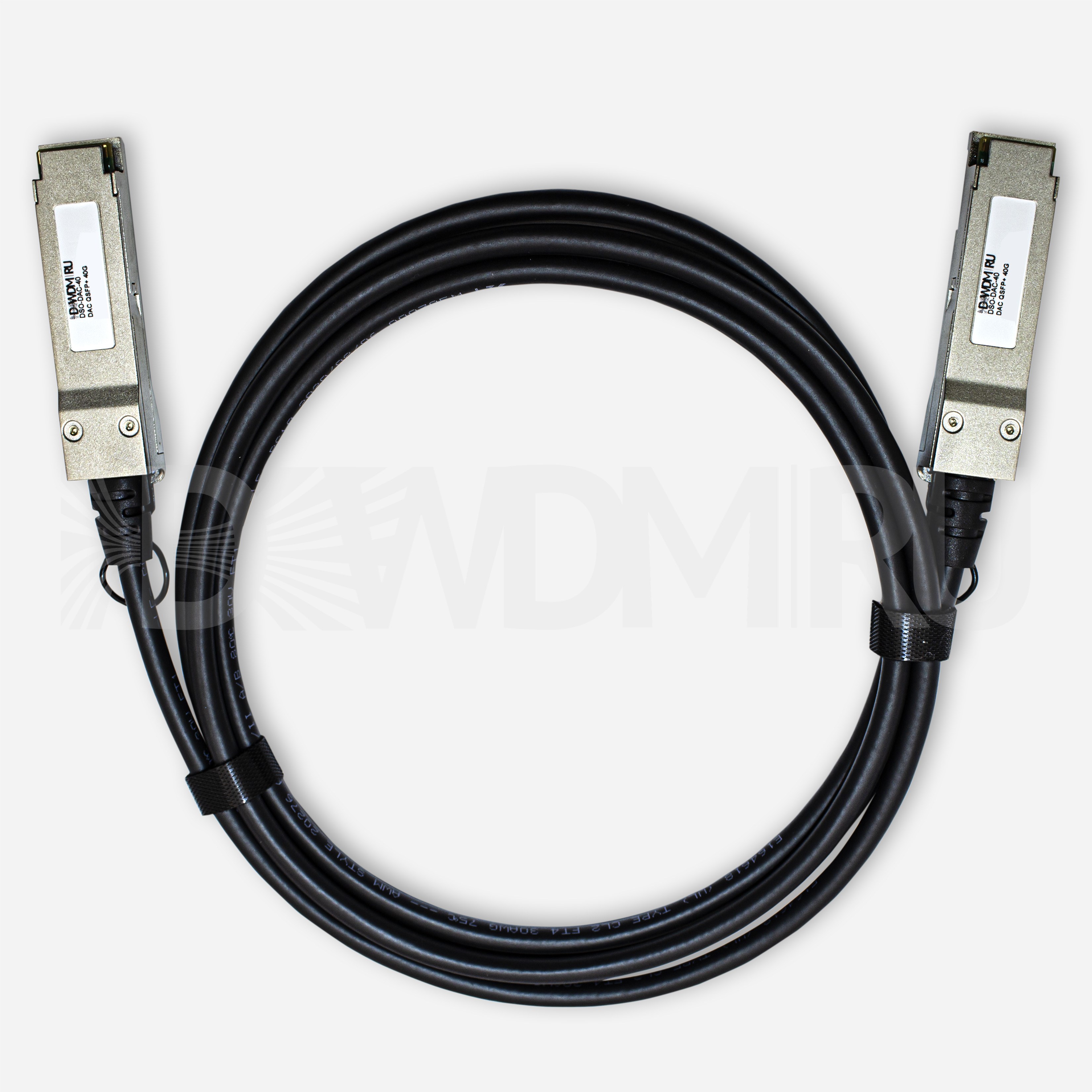 Arista совместимый кабель Direct Attached (DAC), QSFP+, 28AWG, 40 Гб/с, 5 м